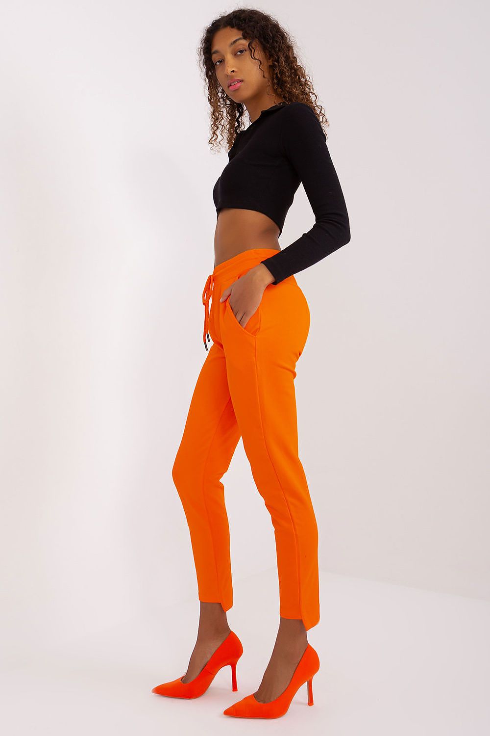 Spodnie Dresowe Model RV-DR-8380.25P Orange - Relevance