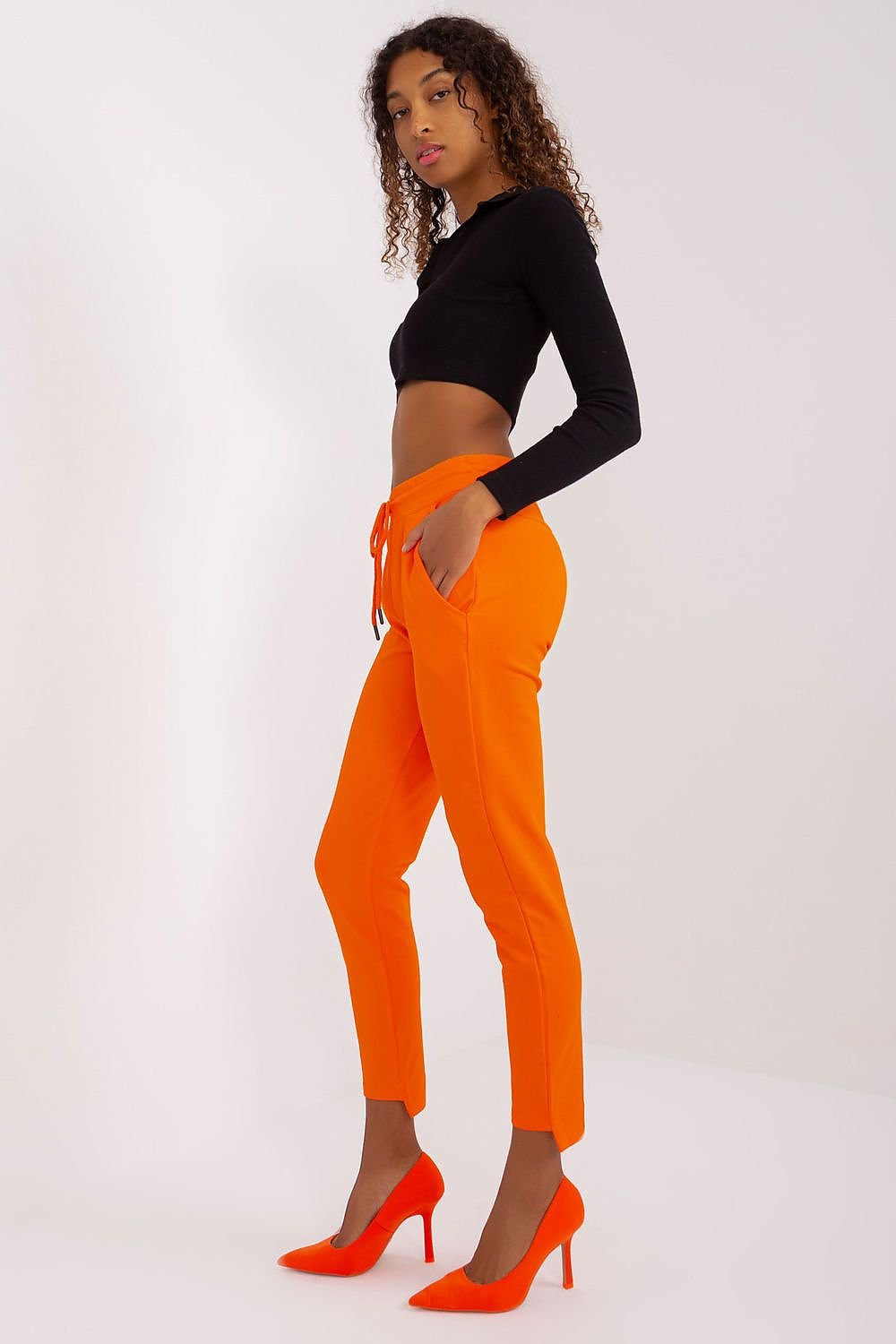 Spodnie Dresowe Model RV-DR-8380.25P Orange - Relevance
