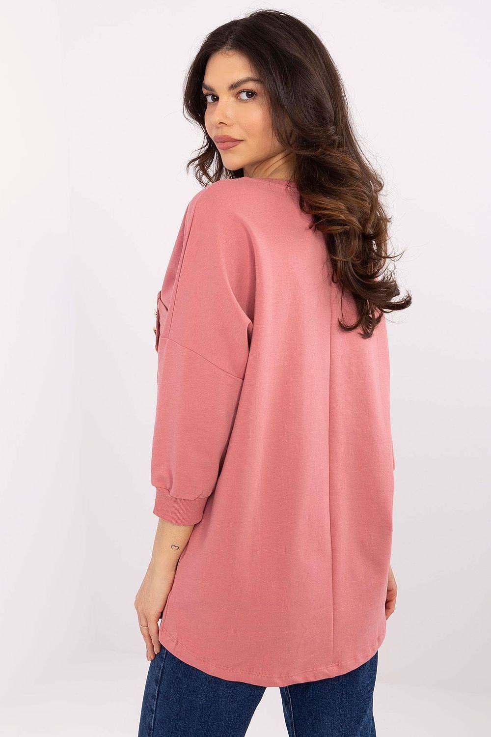 Bluzka Model CLM-BZ-1263.49 Dark Pink - Factory Price