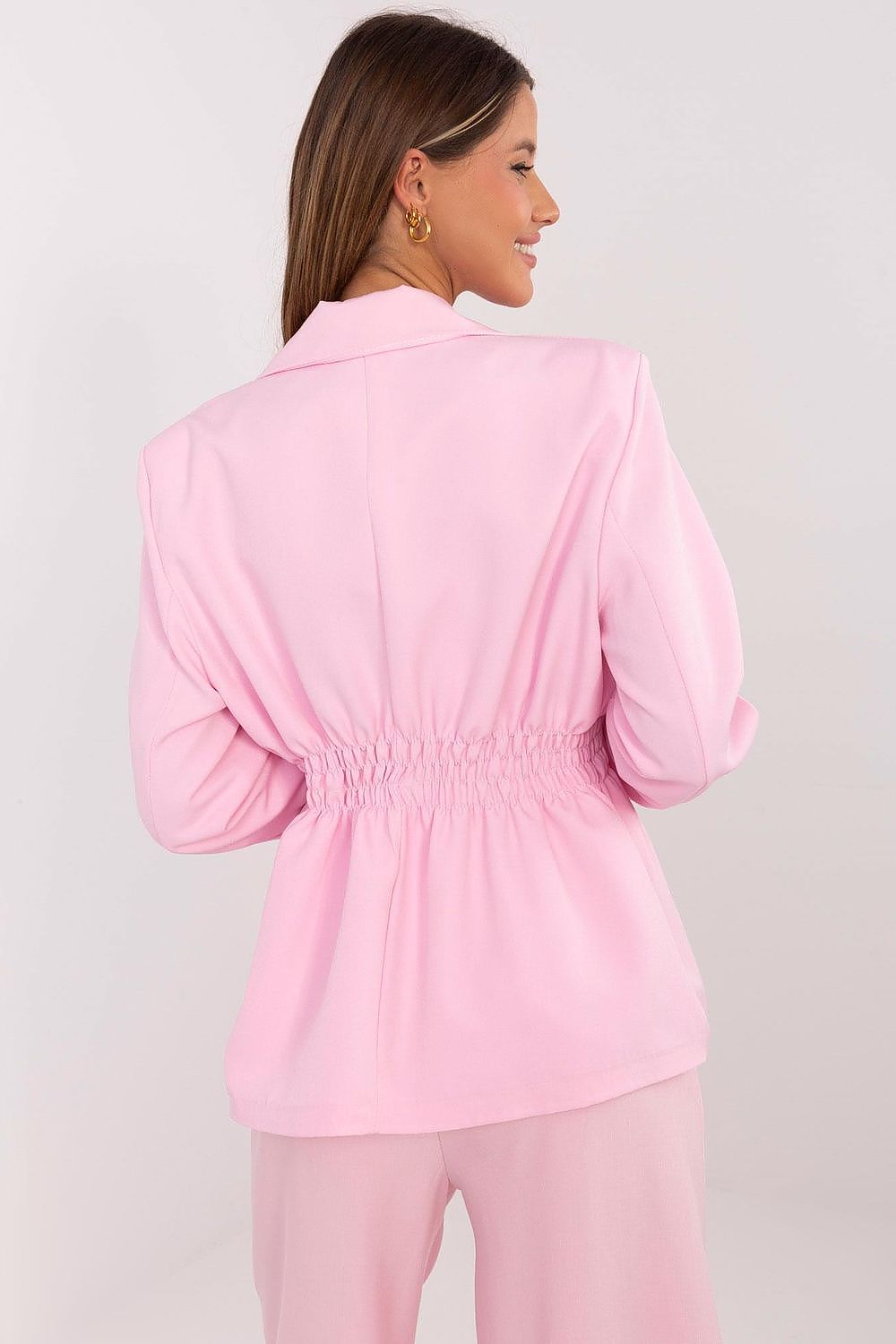 Marynarka Model MI-MA-26576.16 Light Pink - Italy Moda