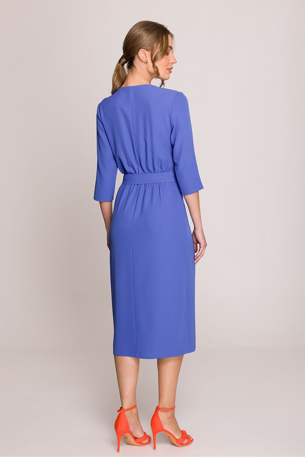 Sukienka Model S396 Blue - Stylove