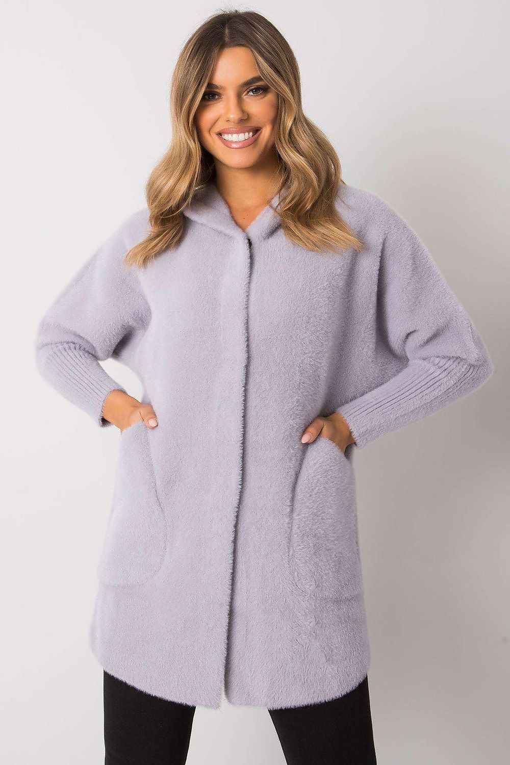 Płaszcz Damski Model MBM-PL-1518.95P Light Grey - MBM