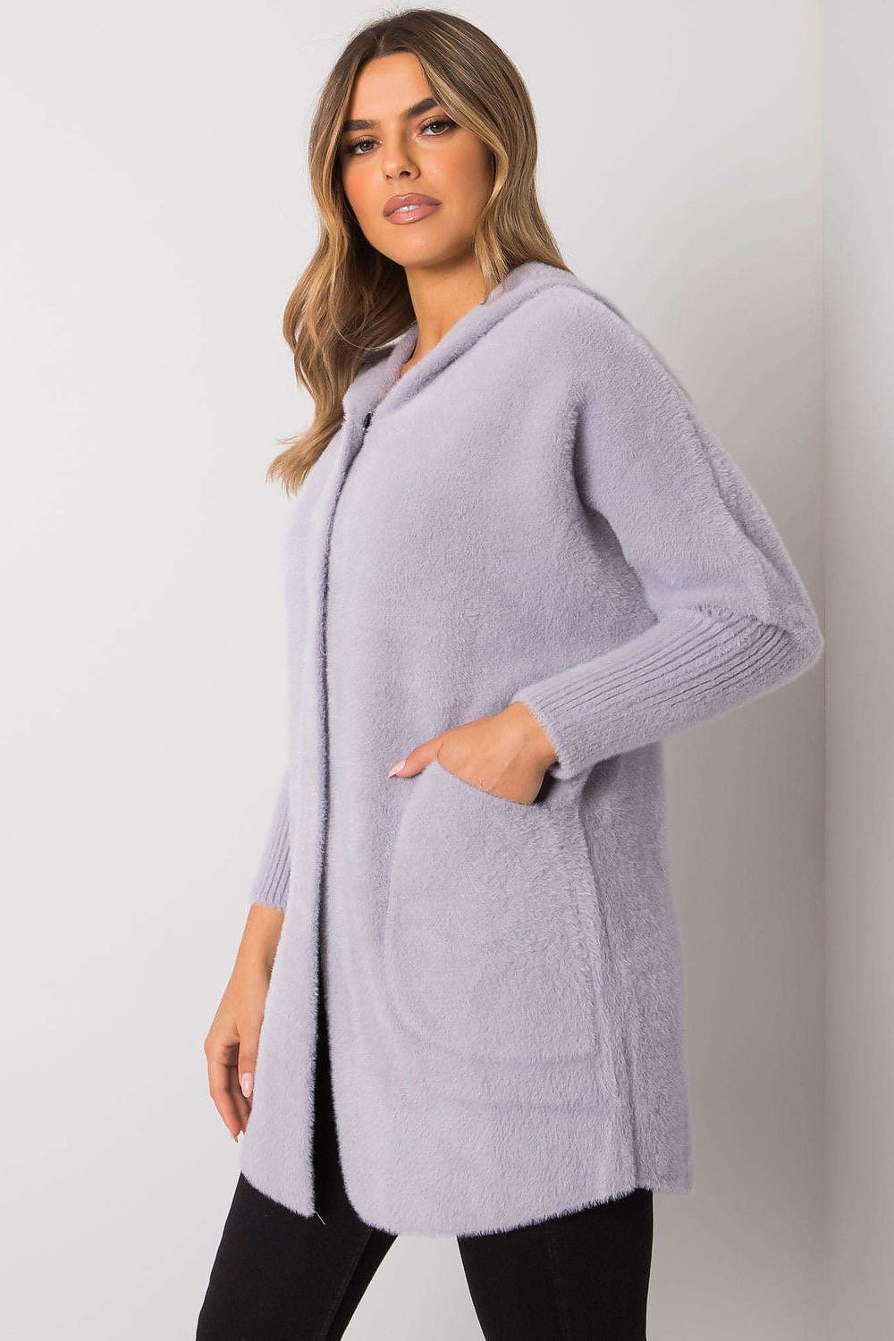 Płaszcz Damski Model MBM-PL-1518.95P Light Grey - MBM