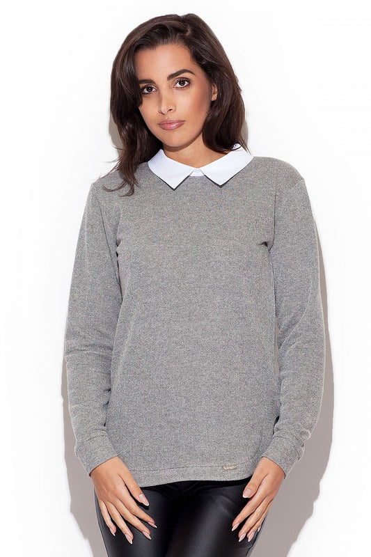 Sweter Damski Model K409 Blue - Katrus