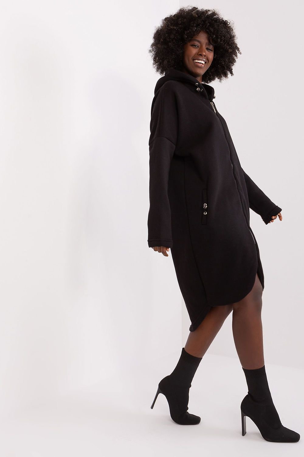   Bluza Damska Model RV-BL-4858-2.97P Black - Relevance 