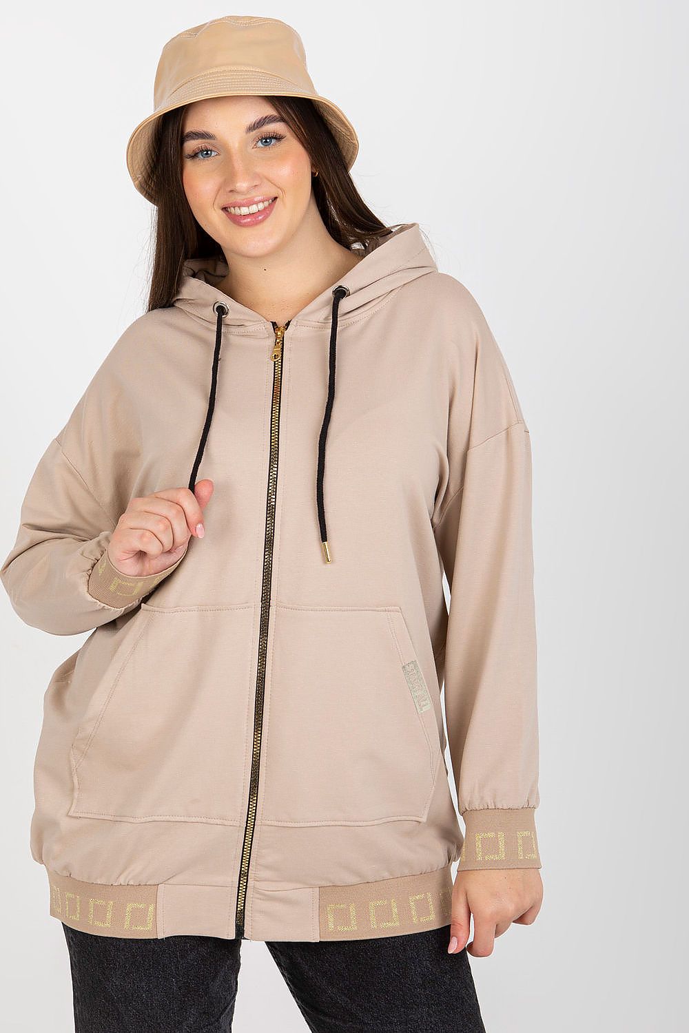   Bluza Damska Model RV-BL-8262.85 Beige - Relevance 