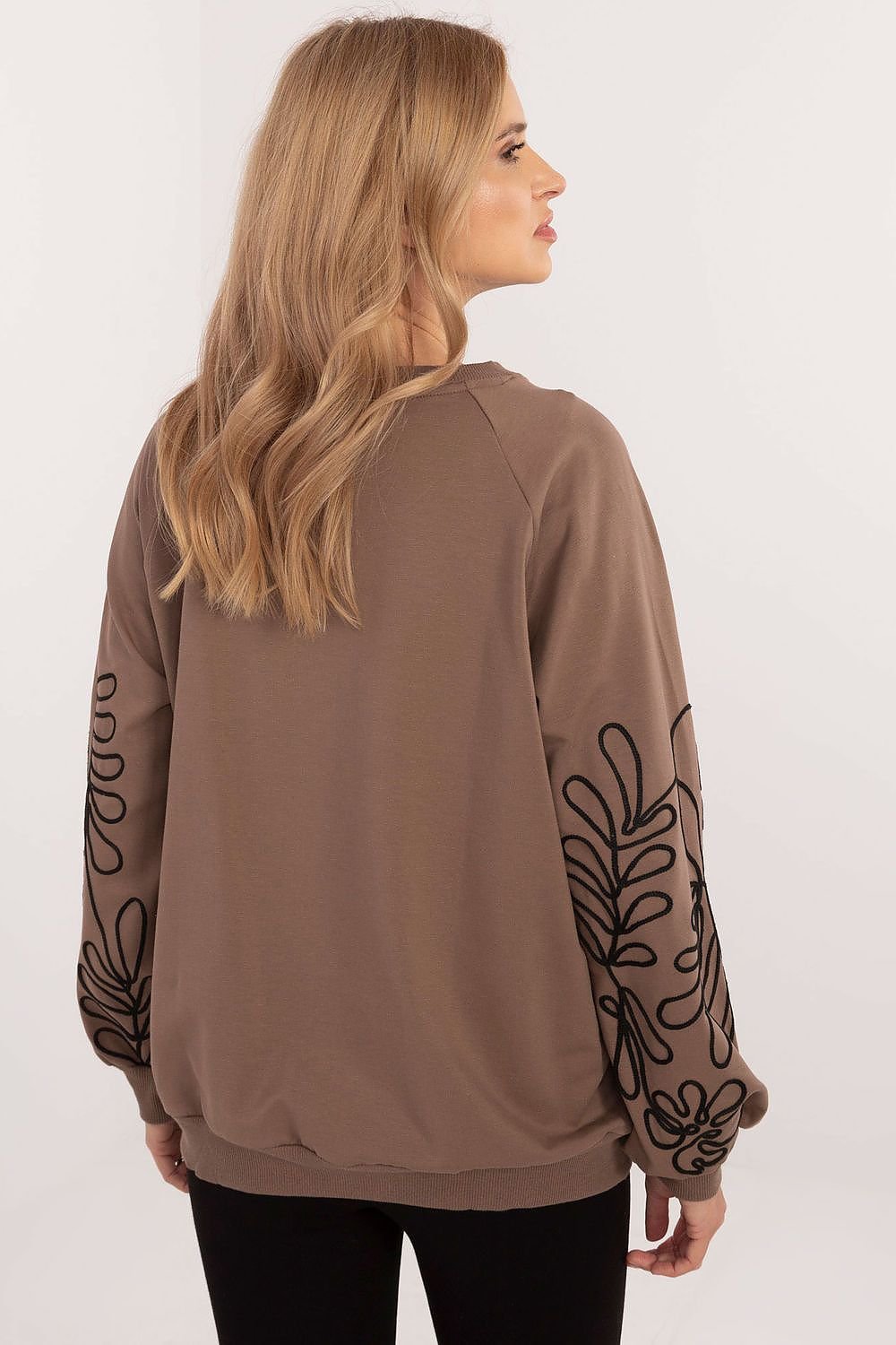   Bluza Damska Model RV-BL-9972.10X Brown - Relevance 