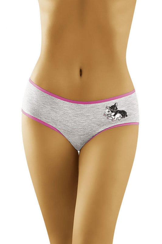  Figi Model Kociaki 2502 Melange Grey - Wolbar 