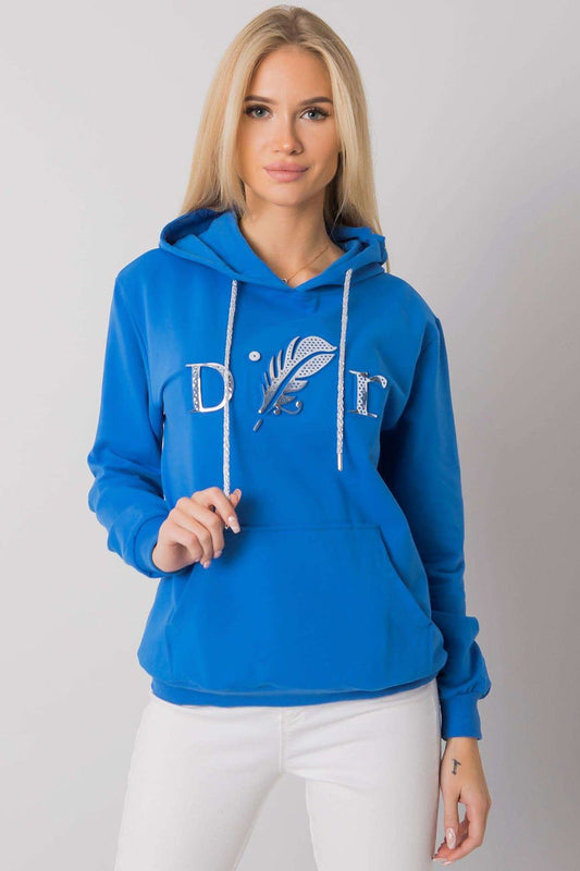 Bluza Damska Model RV-BL-7243.70P Dark Blue - Relevance