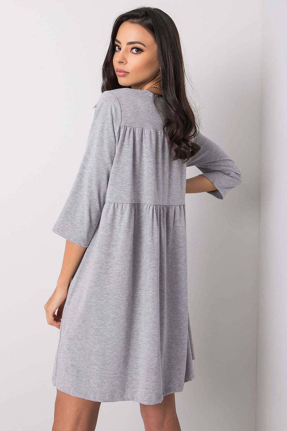  Sukienka Model RV-SK-6274.36P Grey - Relevance 
