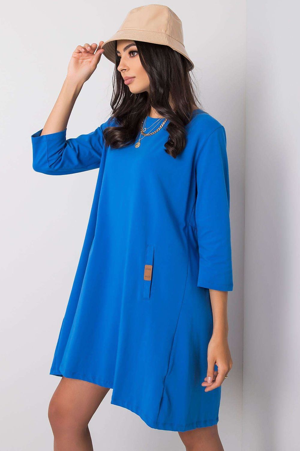  Sukienka Model RV-SK-6274.36P Dark Blue - Relevance 