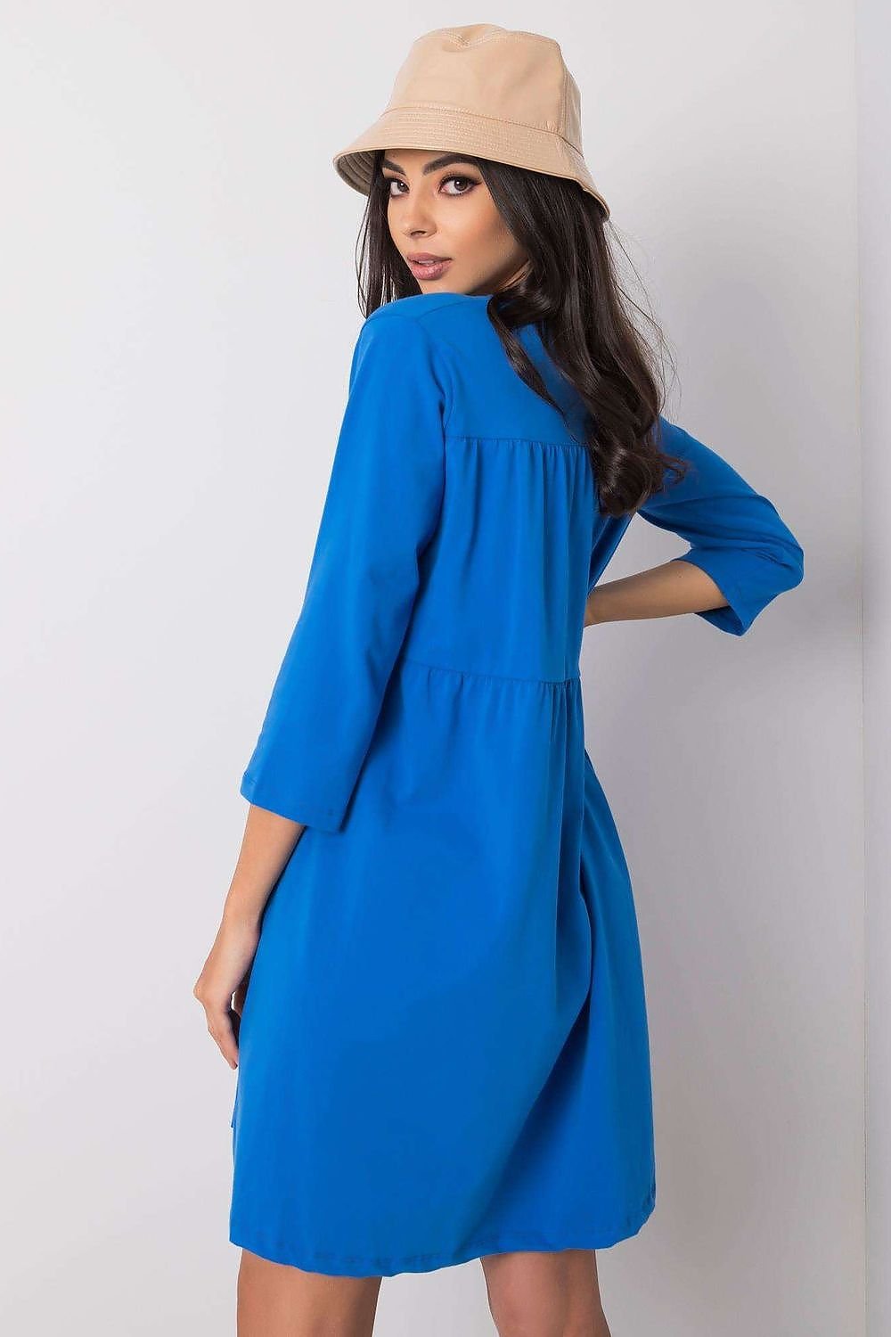  Sukienka Model RV-SK-6274.36P Dark Blue - Relevance 