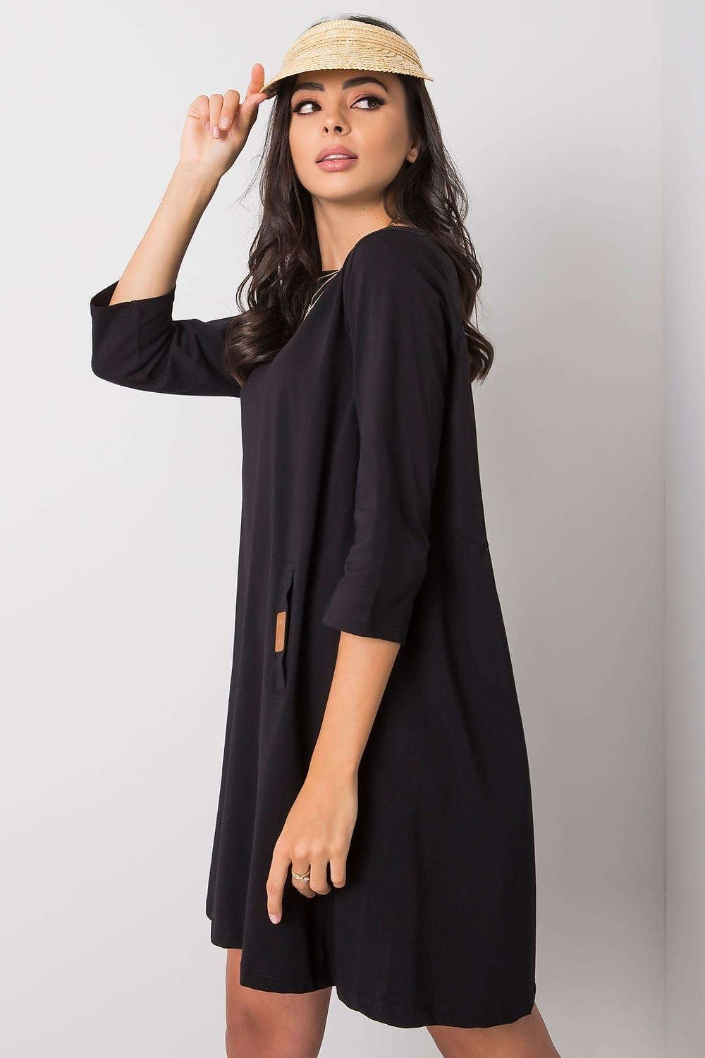  Sukienka Model RV-SK-6274.36P Black - Relevance 